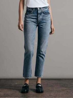Rag & Bone Nina High-Rise Ankle Cigarette Jeans Size 30 - 0009